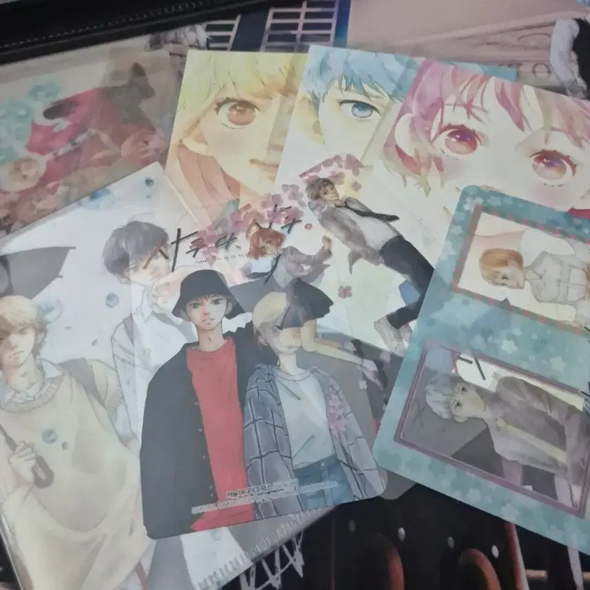 [BUNJANG] Sakura Saku Manga Complete Set (Volumes 1-8) First Edition with Bonus / (일괄)사쿠라사쿠 만화책 초판 특전 1~8권