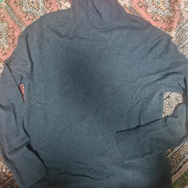 [BUNJANG] COS Deep Green Wool Turtleneck Oversized Knit Sweater / cos 니트