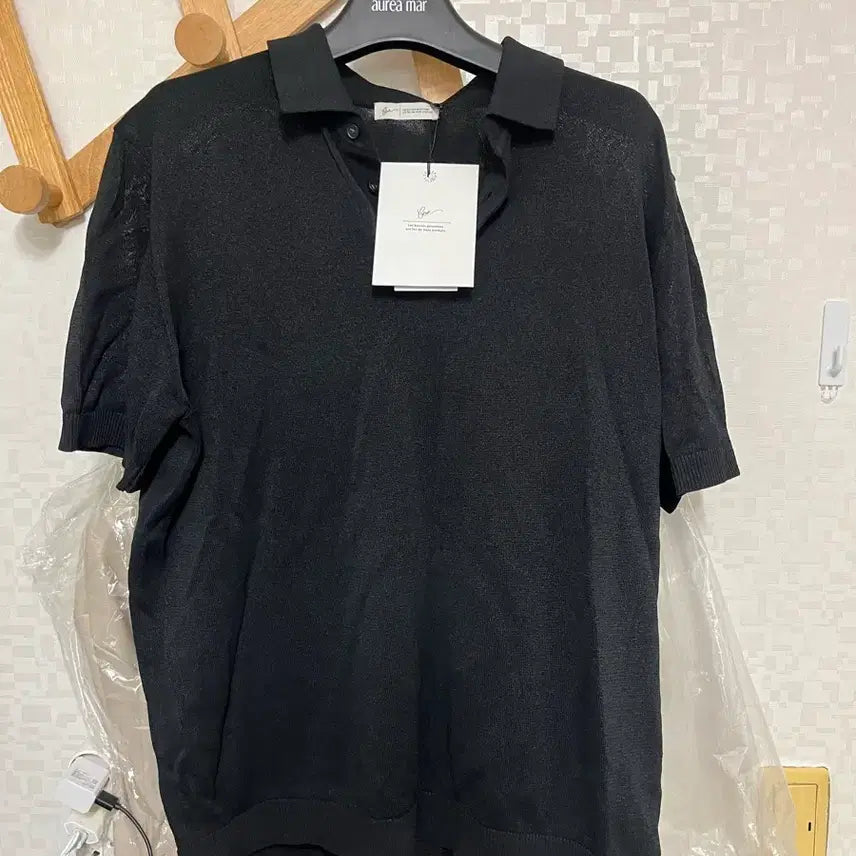[BUNJANG] Bon Collar Knit Black / Bon 카라니트
