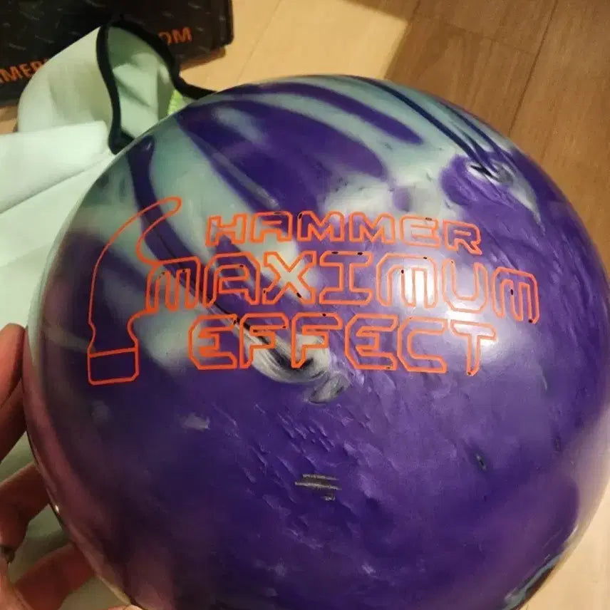 [BUNJANG] Hammer Maximum Effect 15lb Two-Finger Dumbbell Bowling Ball / 햄머 멕시멈 이펙트 15p 투핑거 투핸드 덤리스