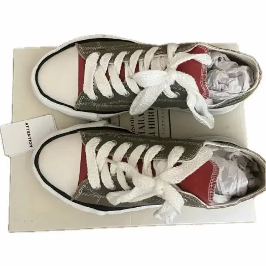 [BUNJANG] Mihara Yasuhiro Nigel Cabourn Collaboration Sneakers Size 43 / 미하라 야스히로 나이젤 카본 43사이즈