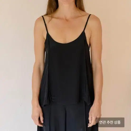 [BUNJANG] Baserange 26SS ADE Top Black / BASERANGE [26SS] ADE TOP 블랙 제니 나시