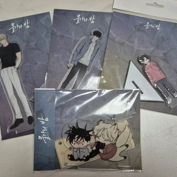 [BUNJANG] Mulgaeuui Bam Tunique Acrylic Stand Set / 물가의밤 물밤 투니크 아크릴 세트