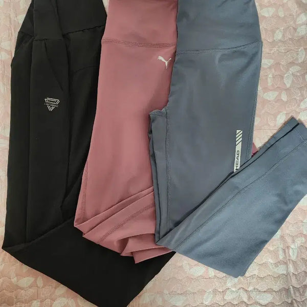 [BUNJANG] Puma, Head, Kkox Women's 3-Pack Leggings Set / 푸마/헤드/쿠*  여성 레깅스 3종 세트