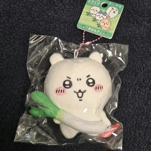 [BUNJANG] Chiikawa Leek Mascot Keychain (Saitama Limited Edition) / 사이타마 지역한정 마스코트 대파 치이카와 인형 키링 먼작귀 정품 굿즈