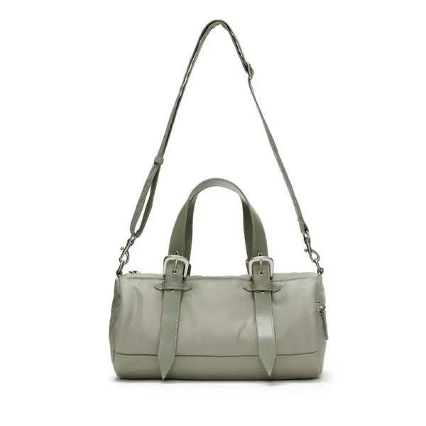 [BUNJANG] Sunburnproject Padded Symbol Travel Bag (Sage Green) / 썬번프로젝트 가방 (패디드 심볼 트래블백 / 세이지 그린)
