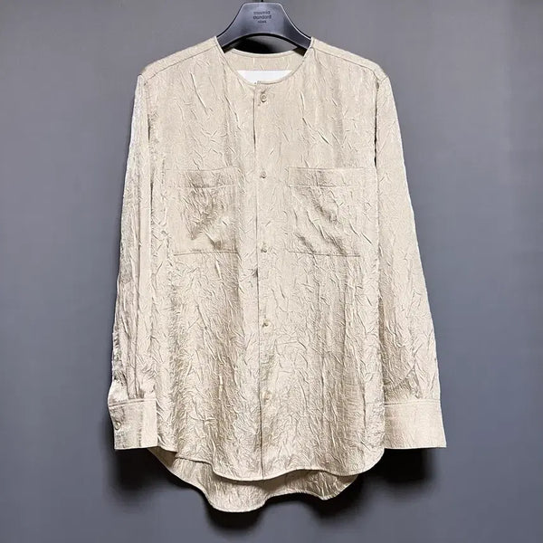 [BUNJANG] Andersson Bell Carallice Wrinkle Shirt Ivory M / 앤더슨벨 카라리스 링클 셔츠 아이보리 M