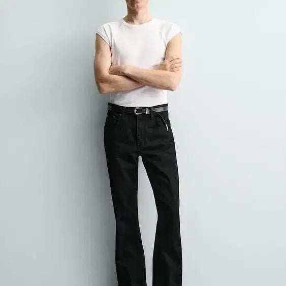 [BUNJANG] Zara Flare Fit Black Denim Jeans (Size 31) / ZARA 자라 플레어핏 블랙데님 31사이즈 새제품 0840/369/800 주우재 추천