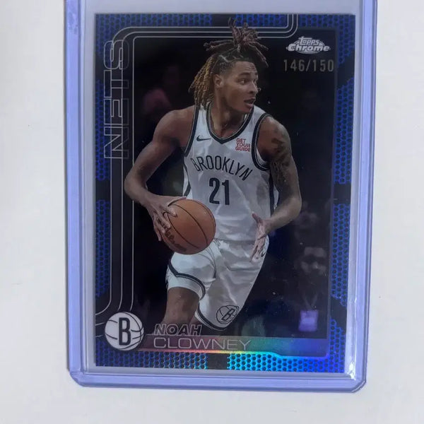 [BUNJANG] Brooklyn Nets Noah Clowney 150 Limited Edition Basketball Card / 브루클린 네츠 노아 클라우니 150한정 농구 카드
