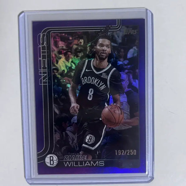 [BUNJANG] Brooklyn Nets Ziaire Williams 250 Limited Basketball Card #192/250 / 브루클린 네츠 자이어 윌리엄스 250한정 농구 카드