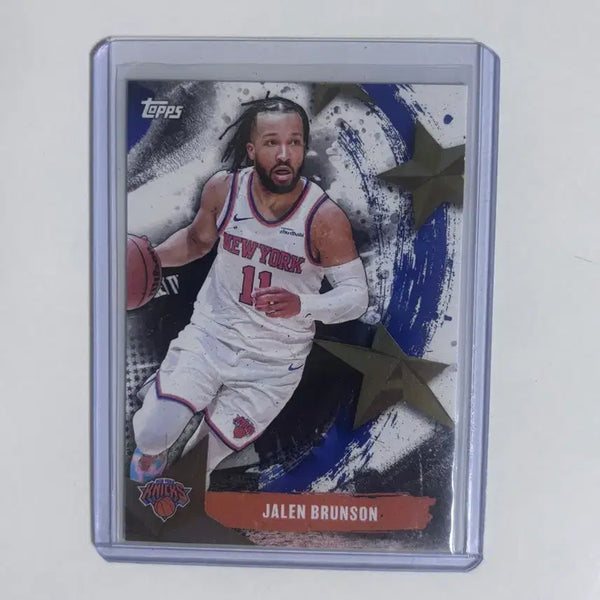 [BUNJANG] New York Knicks Jalen Brunson Basketball Card / 뉴욕 닉스 제일런 브런슨 농구 카드