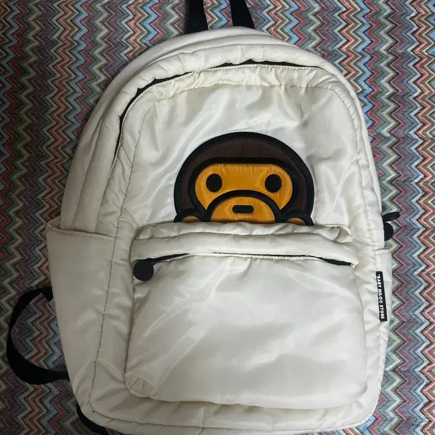 [BUNJANG] BAPE Baby Milo Medium Backpack / 베이프 베이비 마일로 미디엄 백팩