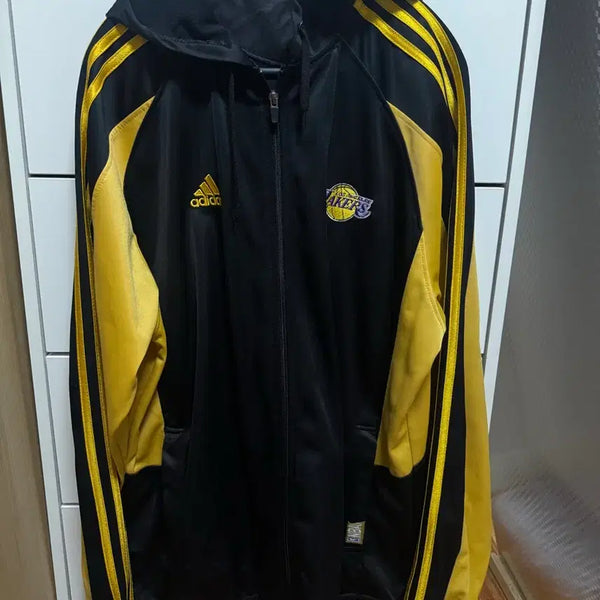 [BUNJANG] Adidas LA Lakers Collaboration Jersey / 아디다스 LA 레이커스 콜라보 져지 팝니다