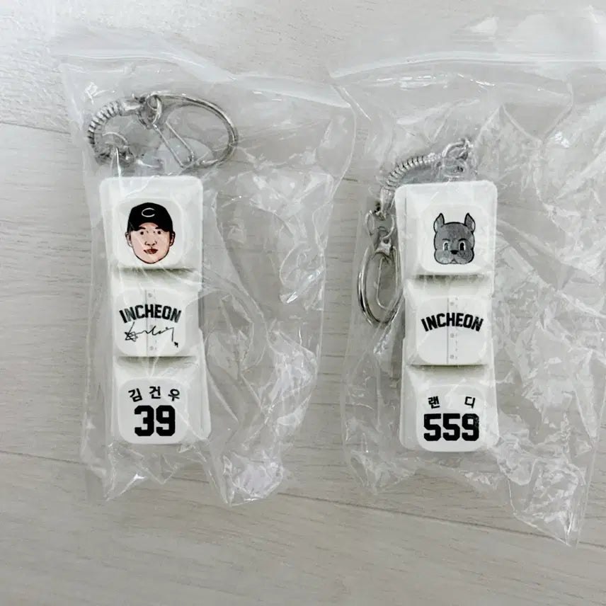 [BUNJANG] SSG Landers Incheon Landy Kim Gun-woo Keycap Keyring / SSG 랜더스 인천군 키캡 키링 김건우 랜디
