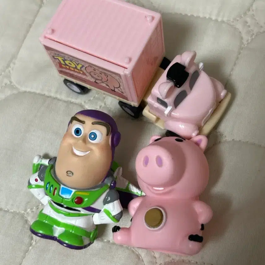 [BUNJANG] Disney Pixar Toy Story Buzz Lightyear & Hamm Bundle Set Figures / 토이스토리 버즈/햄 피규어 일괄
