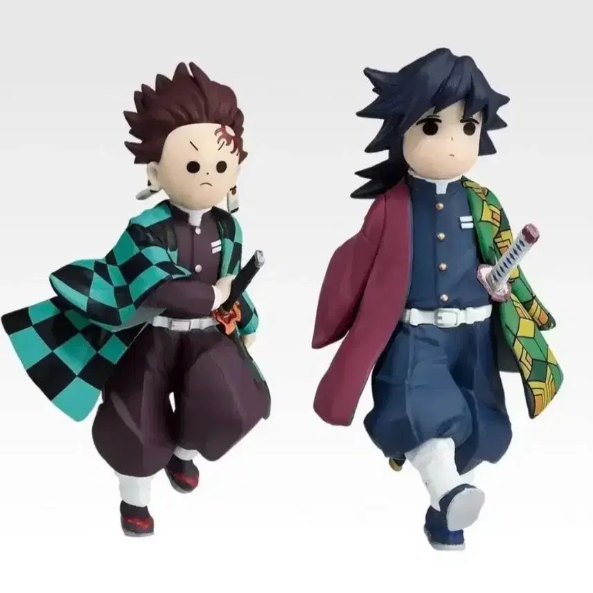 [BUNJANG] Demon Slayer Tanjiro & Giyu Ichiban Kuji D Prize Figure / 비현물)귀멸의칼날 탄지로 기유 D상 제일복권