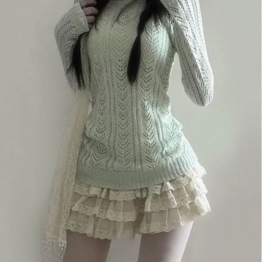 [BUNJANG] Sakata Vintage Morini Knit Butterfly Vintage / 사카타빈티지 숲요정모리니트 버터플라이빈티지