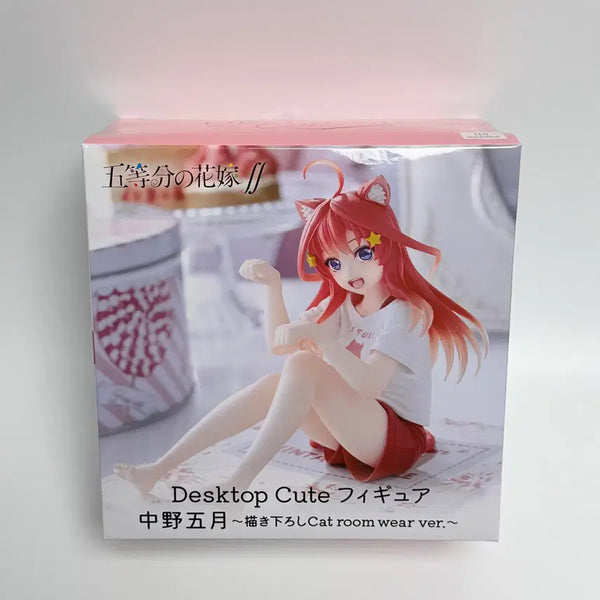 [BUNJANG] The Quintessential Quintuplets Nakano Itsuki Desktop Cute Cat Roomwear Figure (Sealed) / 미개봉) 오등분의 신부 나카노 이츠키 데스크탑 큐트 / Desktop Cute 캣 룸웨어 피규어