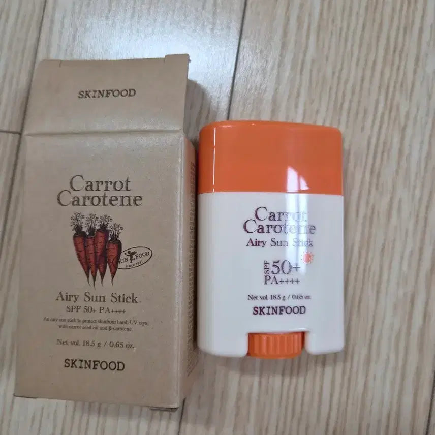 [BUNJANG] Skinfoood Carrot Airy Sun Stick / 스킨푸드 선스틱