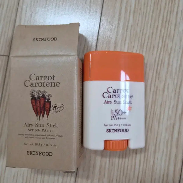 [BUNJANG] Skinfoood Carrot Airy Sun Stick / 스킨푸드 선스틱