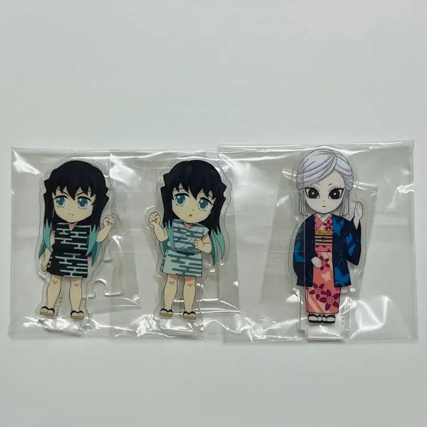 [BUNJANG] Muichiro Tokito, Yuichiro Tokito, Amane Connecting Acrylic Stand Set (3 Pieces) / (3개 일괄) 연결 아크릴 스탠드 (무이치로 유이치로 아마네)