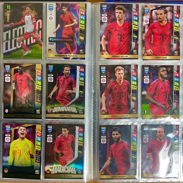 [BUNJANG] FC Bayern Munich Harry Kane Team Set Collection Panini Soccer Cards / 바이에른뮌헨 케인 팀 세트 컬렉션 파니니 축구카드