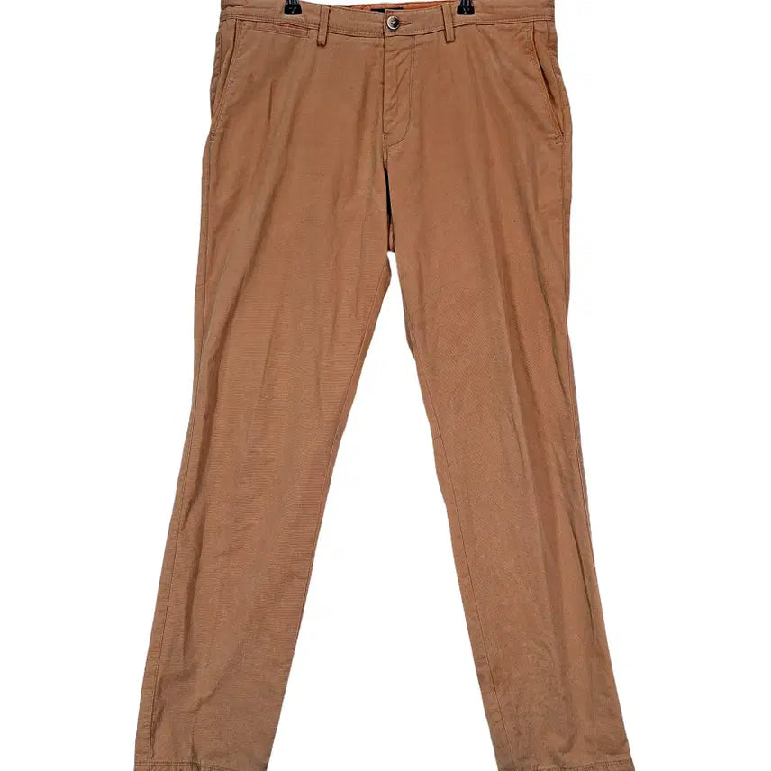 [BUNJANG] Hugo Boss Men's Regular Fit Chino Pants Brown / 휴고보스 남성 아메카지 레귤러핏 치노팬츠 34 브라운 25730