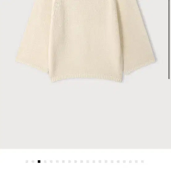 [BUNJANG] Ethos Summer Loose Knit Ivory / 새상품) 에토스 ETHOS SUMMER LOOSE KNIT (ivory)