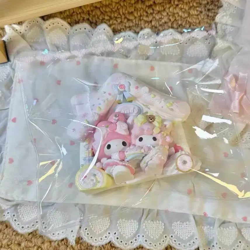 [BUNJANG] My Melody Plush Piano Toy / 마이멜로디 말랑이 피아노 말랑이 수제말랑이 슬랑이