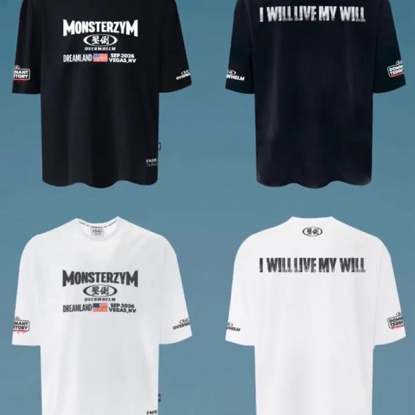[BUNJANG] Abdo Monsterzym All-Rounder T-Shirt / 압도 올라운더 몬스터짐 반팔 티셔츠 3,4사이즈 새상품