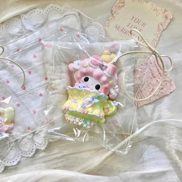 [BUNJANG] Handmade My Melody Meringue Doll / 디저트 말랑이 수제말랑이 마이멜로디 말랑이 산리오 말랑이 슬랑이