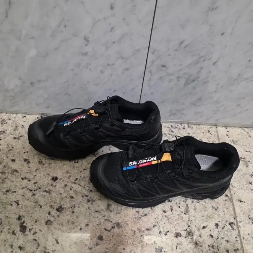 [BUNJANG] Salomon XT-6 Black Trail Running Shoes 260 / 살로몬 XT-6 블랙 트레일 260