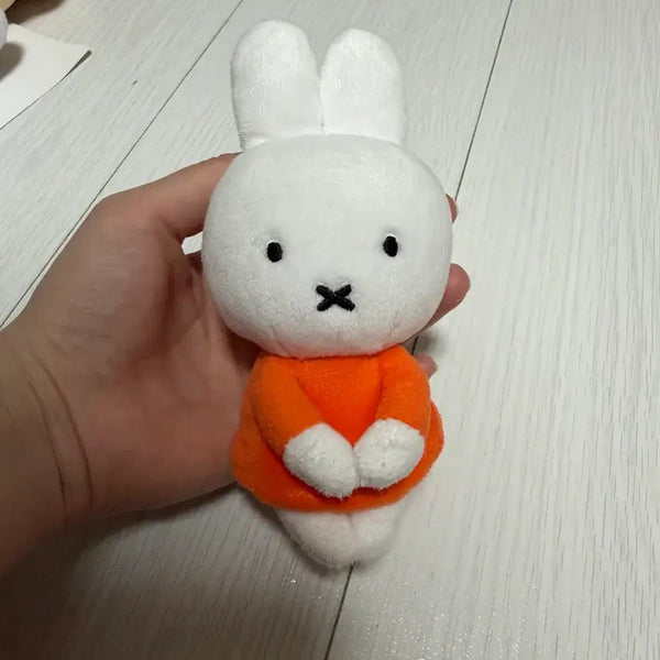 [BUNJANG] Miffy Plush Toy Orange Dress / 미피 인형