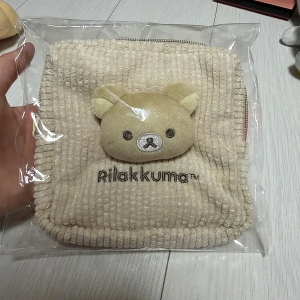 [BUNJANG] Rilakkuma Face Pouch / 리락쿠마 파우치