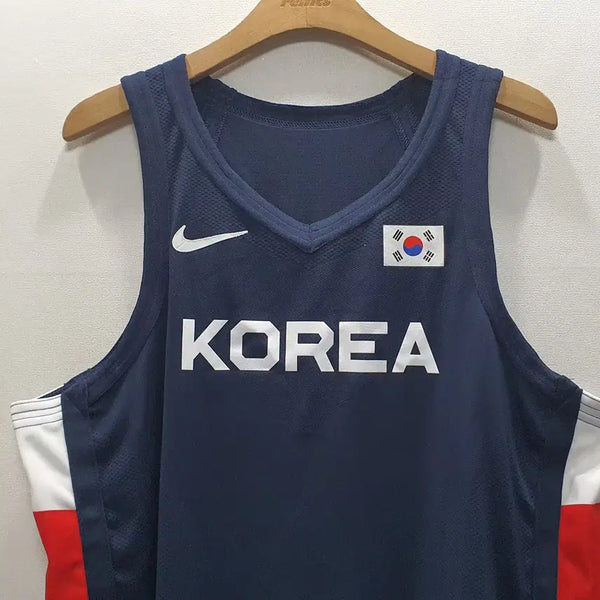 [BUNJANG] Nike Basketball National Team Uniform Set with Shorts (Size 52) / (쇼츠포함) 나이키 농구 국가대표 유니폼 셋트 52사이즈