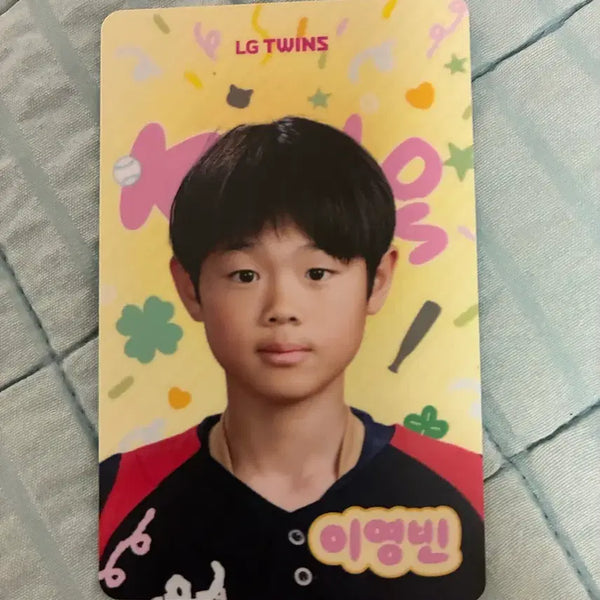 [BUNJANG] LG Twins Lee Young-bin Children's Day Photocard / LG트윈스 이영빈 어린이날 포카