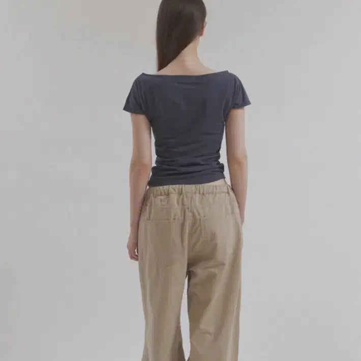 [BUNJANG] Headment Cotton Pants Beige Small / 헤더먼트 코튼팬츠 베이지 색상