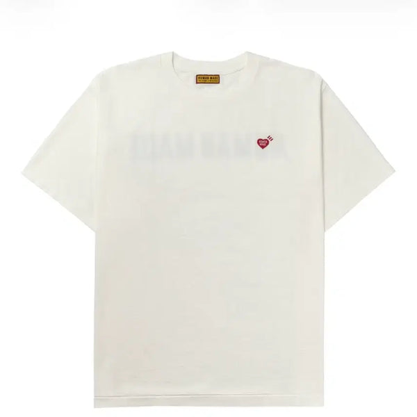 [BUNJANG] Human Made Heart Logo T-Shirt White / 휴먼메이드 하트 로고 티셔츠 화이트