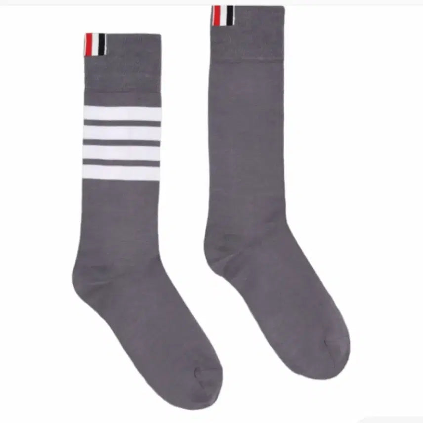 [BUNJANG] Thom Browne Lightweight Cotton Mid-Calf Socks (Medium) / (W) 톰브라운 라이트웨이트 코튼 사선 미드카프 삭스 미디움 그