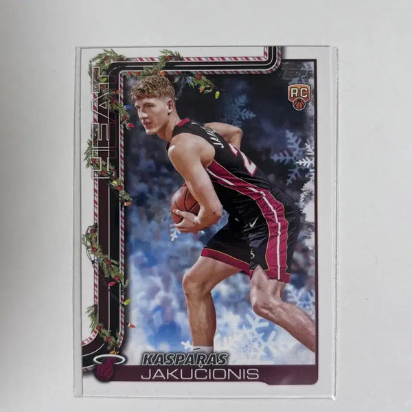 [BUNJANG] Miami Heat Yakushonas Rookie Basketball Card / 마이애미 히트 야쿠쇼나스 루키 농구 카드