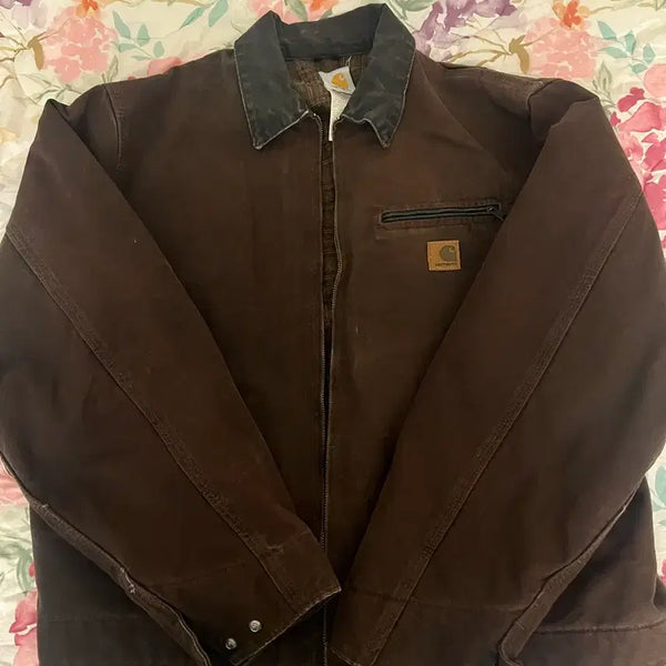 [BUNJANG] Carhartt J97 Detroit Jacket Dark Brown (XL) / (XL)칼하트 j97 디트로이트 자켓 다크브라운