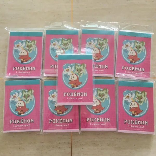 [BUNJANG] Pokemon Memo Pads (Set of 9) / 포켓몬스터  메모패드 9개  새상품