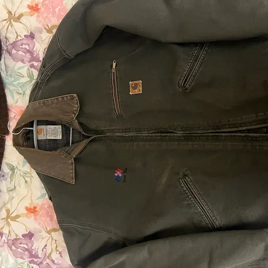 [BUNJANG] Carhartt Detroit Jacket Moss Green XL / (XL) 칼하트 j97 디트로이트 자켓 모스그린