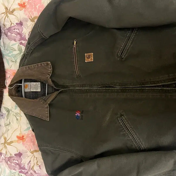 [BUNJANG] Carhartt Detroit Jacket Moss Green XL / (XL) 칼하트 j97 디트로이트 자켓 모스그린