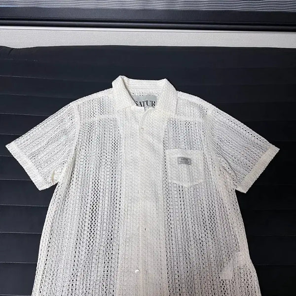 [BUNJANG] Setter Knit Shirt - Ivory / 세터 셔츠