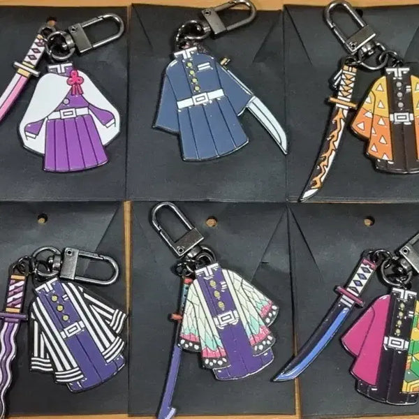[BUNJANG] Demon Slayer: Kimetsu no Yaiba Mugen Train Pop-up Exclusive Nichirin Blade Keychain / 귀멸의칼날 팝업 귀칼 무한성팝업 일륜도키링