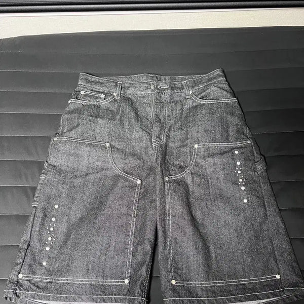 [BUNJANG] Arkham Black Shorts / 아캄 반바지