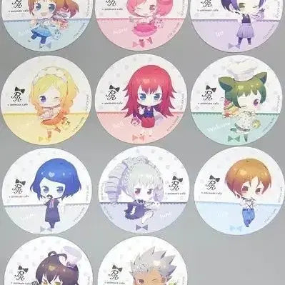 [BUNJANG] Prism Stone Yumelaf Cafe Coaster - Ann, Naru, Ito, Otoha, Beru, Wakana, Rinne, Hiro, Koji, Kazuki / [ 2차금 포함가 ] 프리즘스톤 꿈라프 레라 애니메이트 카페 코스터 특전 안나루이토오토하베루와카나린네히로코우지카즈키