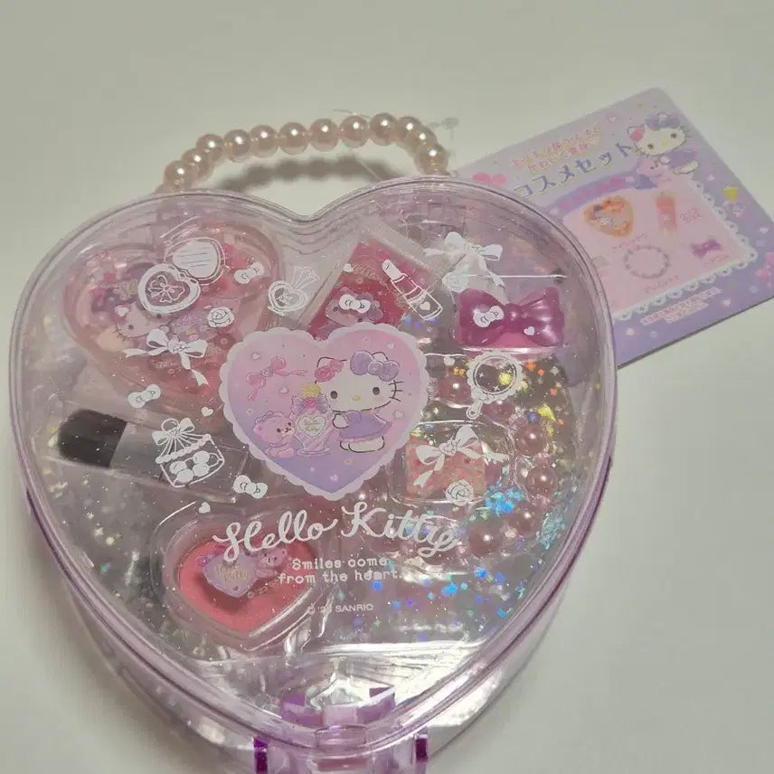 [BUNJANG] Hello Kitty Makeup Beauty Set / 헬로키티 메이크업 뷰티세트(실사용 가능한)