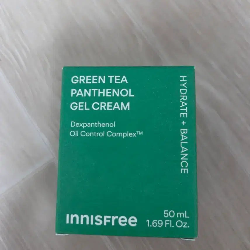 [BUNJANG] Innisfree Green Tea Panthenol Gel Cream 50ml / (새상품) 이니스프리 그린티 판테놀 젤 크림 50ml